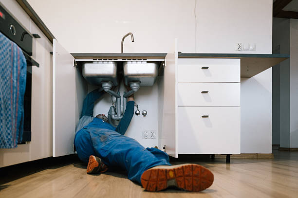 Professional Emergency Plumber technician working in Porter, IN